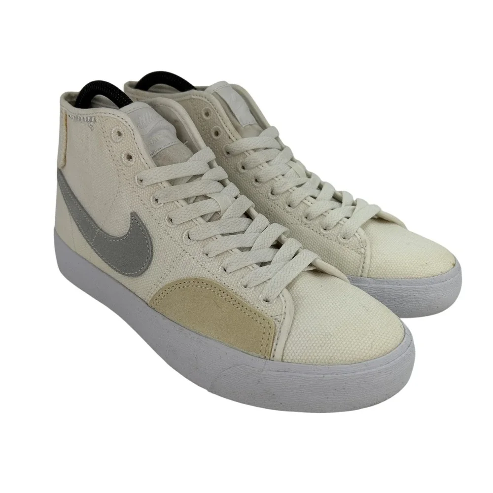 Nike Shoes Mens Size 6.5 SB Zoom Blazer Canvas Mid Top Skate Sneakers Summit